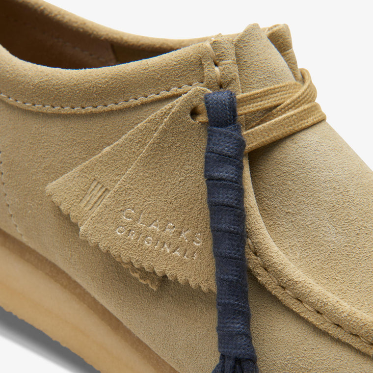 CLARKS ORIGINAL WALLABEE-MAPLE SUEDE