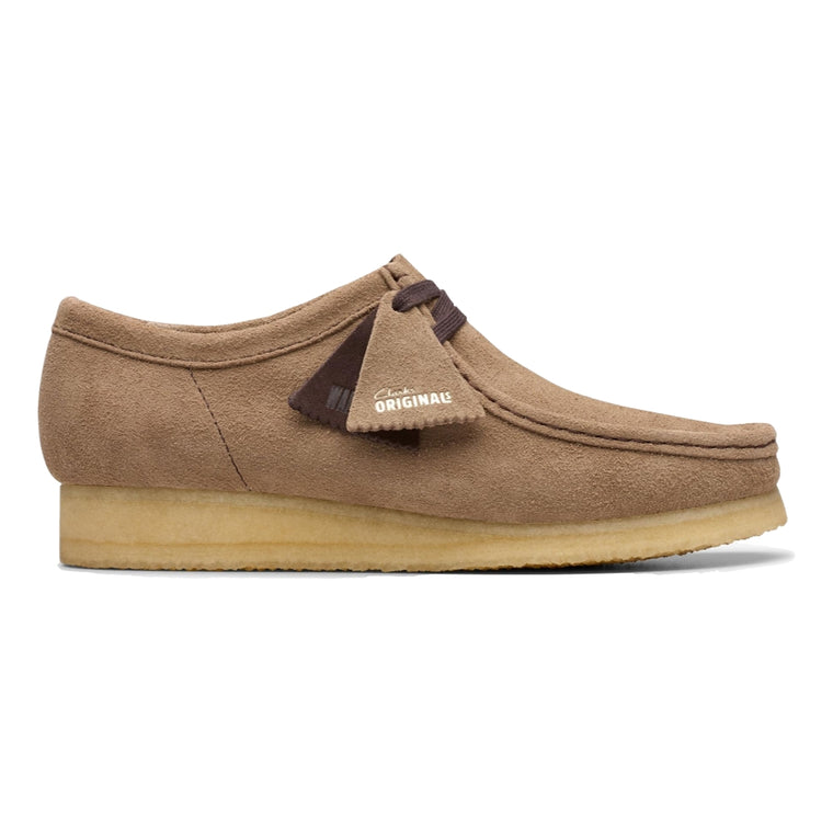 CLARKS ORIGINAL WALLABEE-WOLF SUEDE