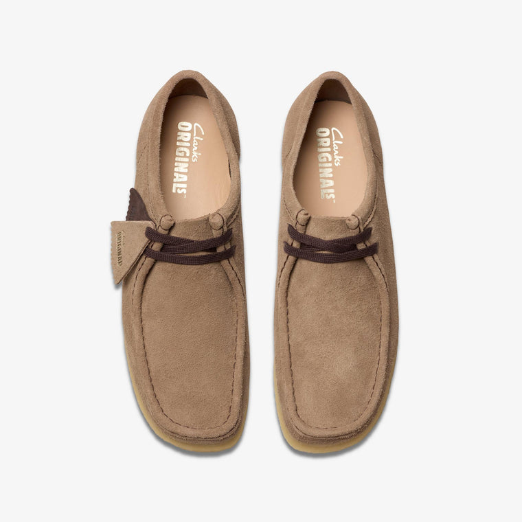 CLARKS ORIGINAL WALLABEE-WOLF SUEDE