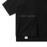 A[S]USL ZIPPER POCKET PERFORMANCE TEE-BLACK