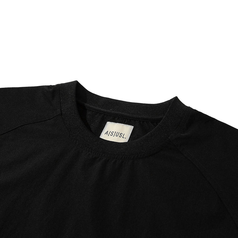 A[S]USL ZIPPER POCKET PERFORMANCE TEE-BLACK