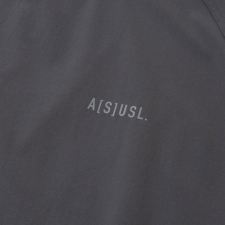 A[S]USL ZIPPER POCKET PERFORMANCE TEE-GREY