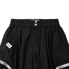 NEUTRAL SOCIETY ZIPPER POCKET TECH. SHORTS-BLACK