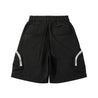 NEUTRAL SOCIETY ZIPPER POCKET TECH. SHORTS-BLACK