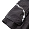 NEUTRAL SOCIETY ZIPPER POCKET TECH. SHORTS-DARK GREY