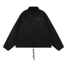 ORI FREDERIQO ZIP UP JACKET-BLACK