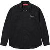 SUPREME AMERICAN PSYCHO WORK SHIRT-BLACK