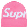 SUPREME BIG LOGO BEANIE-PINK