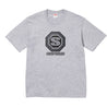 SUPREME BLOCKBUSTER TEE-HEATHER GREY