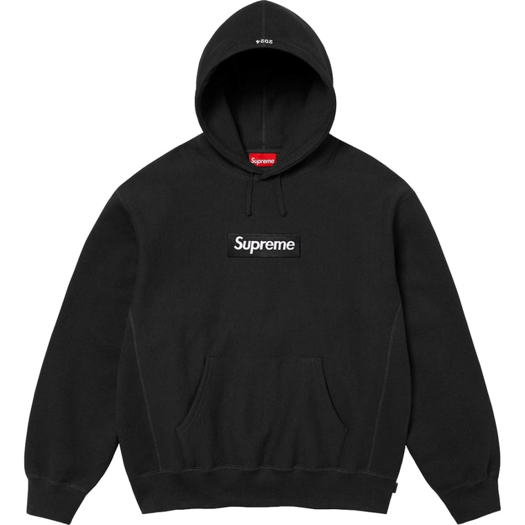 SUPREME BOX LOGO HOODED SWEATSHIRT-BLACK