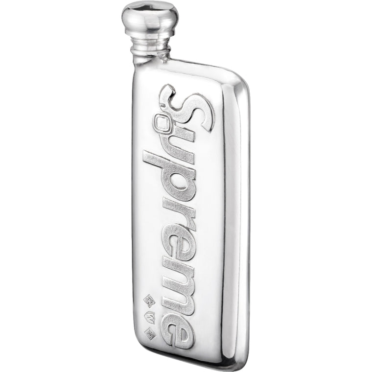 SUPREME BURNER PHONE PEWTER FLASK-SILVER