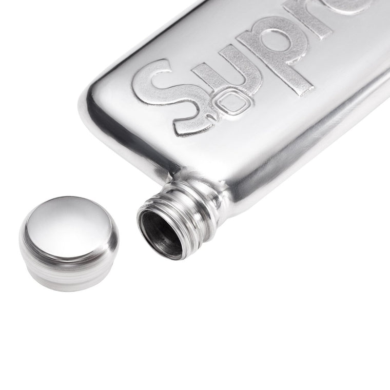 SUPREME BURNER PHONE PEWTER FLASK-SILVER