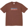 SUPREME DRUGS TEE-BROWN