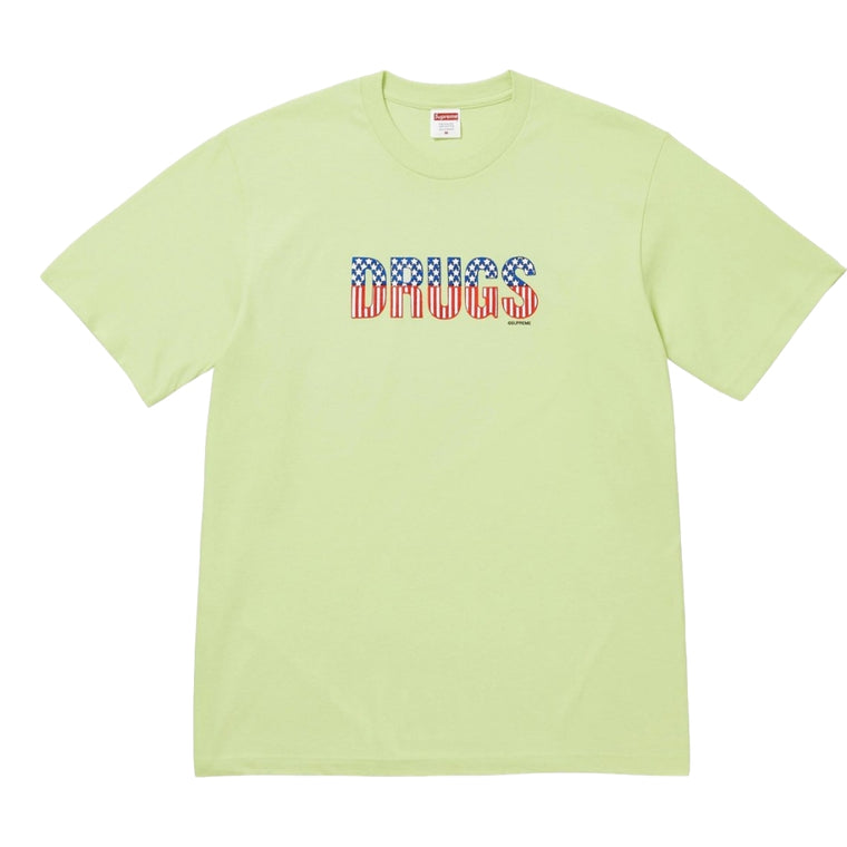 SUPREME DRUGS TEE-PALE MINT