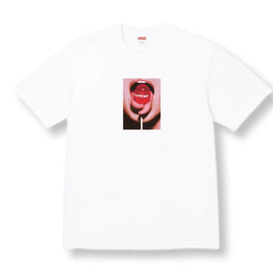 SUPREME LOLLIPOP TEE-WHITE