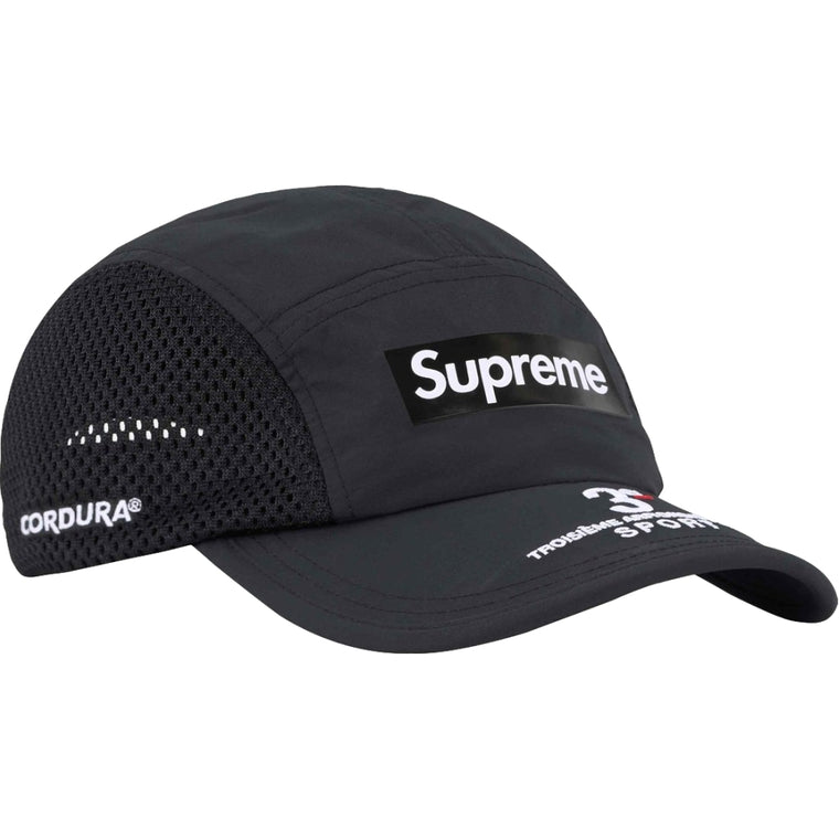 SUPREME MESH SIDE PANEL CAMP CAP-BLACK