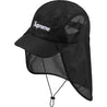 SUPREME MESH SUNSHIELD CAMP CAP-BLACK