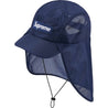 SUPREME MESH SUNSHIELD CAMP CAP-NAVY