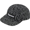 SUPREME MILITARY CAMP CAP-BLACK RAINDROP