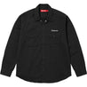 SUPREME MISTER CARTOON WORK SHIRT-BLACK