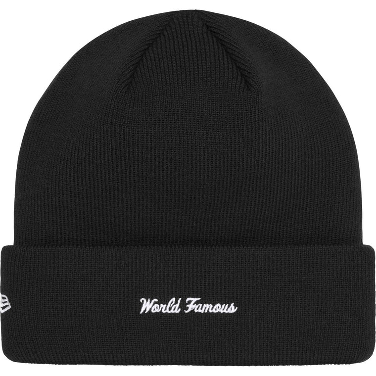 SUPREME BOX LOGO BEANIE-BLACK