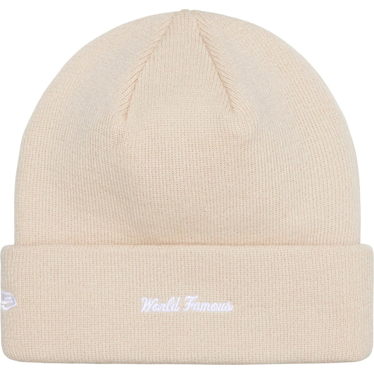 SUPREME BOX LOGO BEANIE-STONE