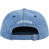 SUPREME PIGMENT S LOGO 6-PANEL-DENIM