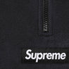 SUPREME POLARTEC FACEMASK HALF ZIP HOODED SWEATSHIRT-BLACK