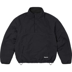 SUPREME POLARTEC® SHEARLING REVERSIBLE PULLOVER-BLACK