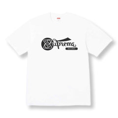 SUPREME RECORDS TEE-WHITE