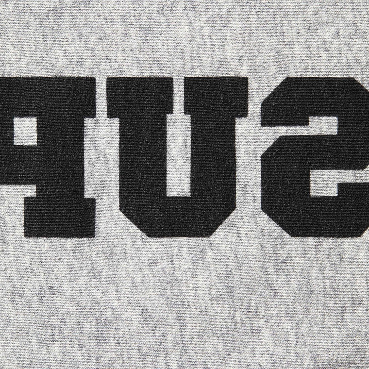 SUPREME REVERSE HOODED SWEATSHIRT-GREY