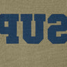 SUPREME REVERSE HOODED SWEATSHIRT-OLIVE