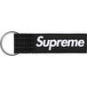 SUPREME RIPSTOP KEYCHAIN-BLACK