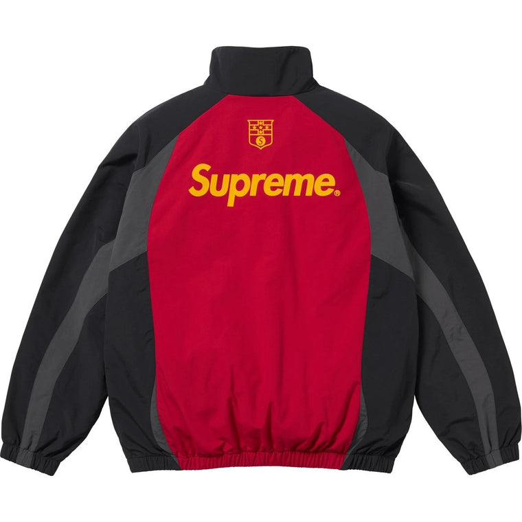 SUPREME S LOGO TRACK JACKET-BLACK