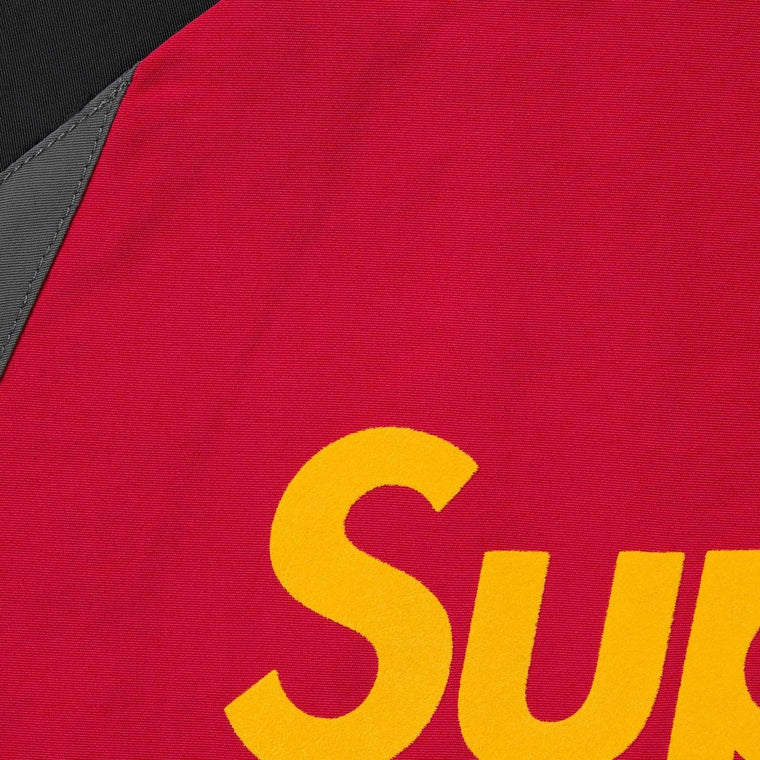 SUPREME S LOGO TRACK JACKET-BLACK