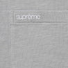 SUPREME S/S POCKET TEE-GREY