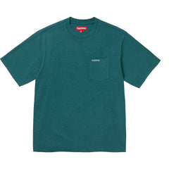 SUPREME S/S POCKET TEE-TEAL