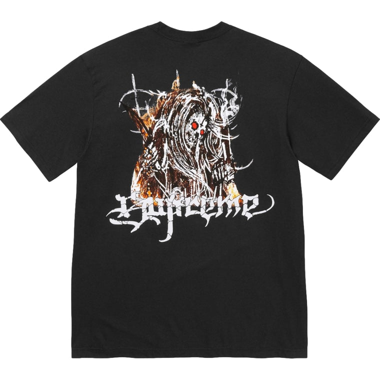 SUPREME SATAN TEE-BLACK