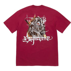 SUPREME SATAN TEE-CARDINAL