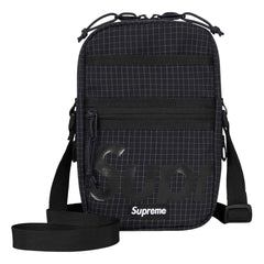 SUPREME SHOULDER BAG-BLACK - Popcorn Store