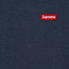 SUPREME SMALL BOX HOODED SWEATSHIRT-NAVY