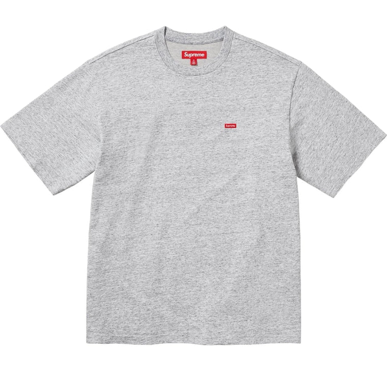 SUPREME SMALL BOX TEE-HEATHER GREY