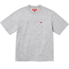 SUPREME SMALL BOX TEE-HEATHER GREY