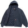 SUPREME DICKIES® LINED ZIP UP HOODED SWEATSHIRT-NAVY