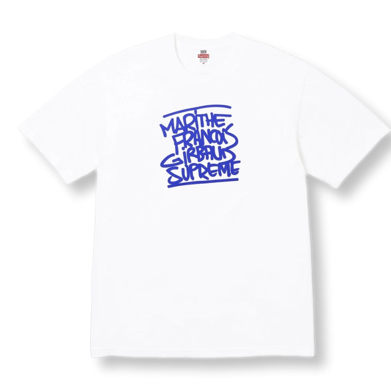 SUPREME MARITHE + FRANCOIS GIRBAUD TEE-WHITE