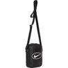 SUPREME NIKE LEATHER SHOULDER BAG. 2L.-BLACK