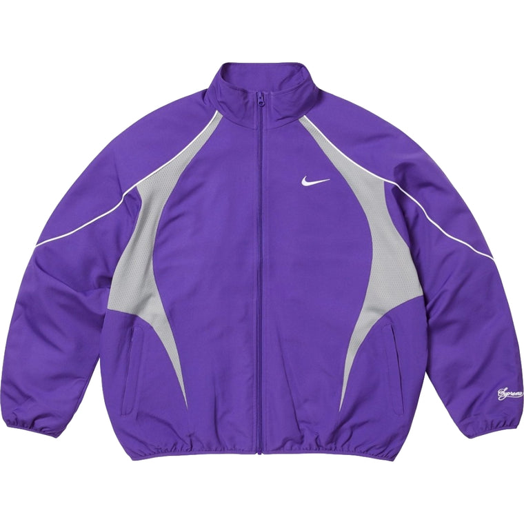 SUPREME NIKE TRACK JACKET-PURPLE