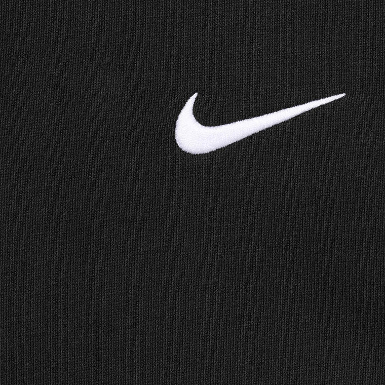SUPREME NIKE ZIP UP HOODED SWEATSHIRT-BLACK