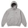 SUPREME NIKE ZIP UP HOODED SWEATSHIRT-GREY