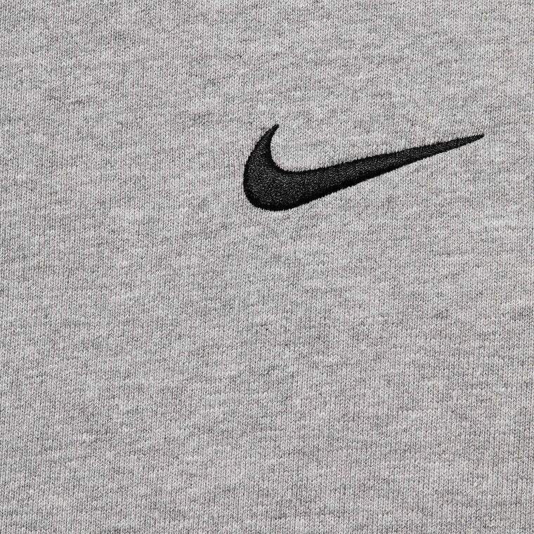 SUPREME NIKE ZIP UP HOODED SWEATSHIRT-GREY